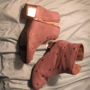 Rose gold Girls booties from Children’s place